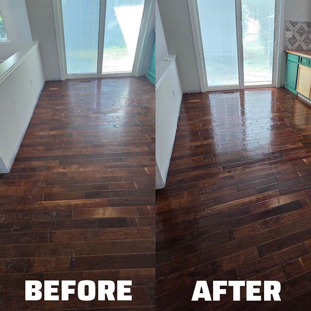 Before and after July - wood