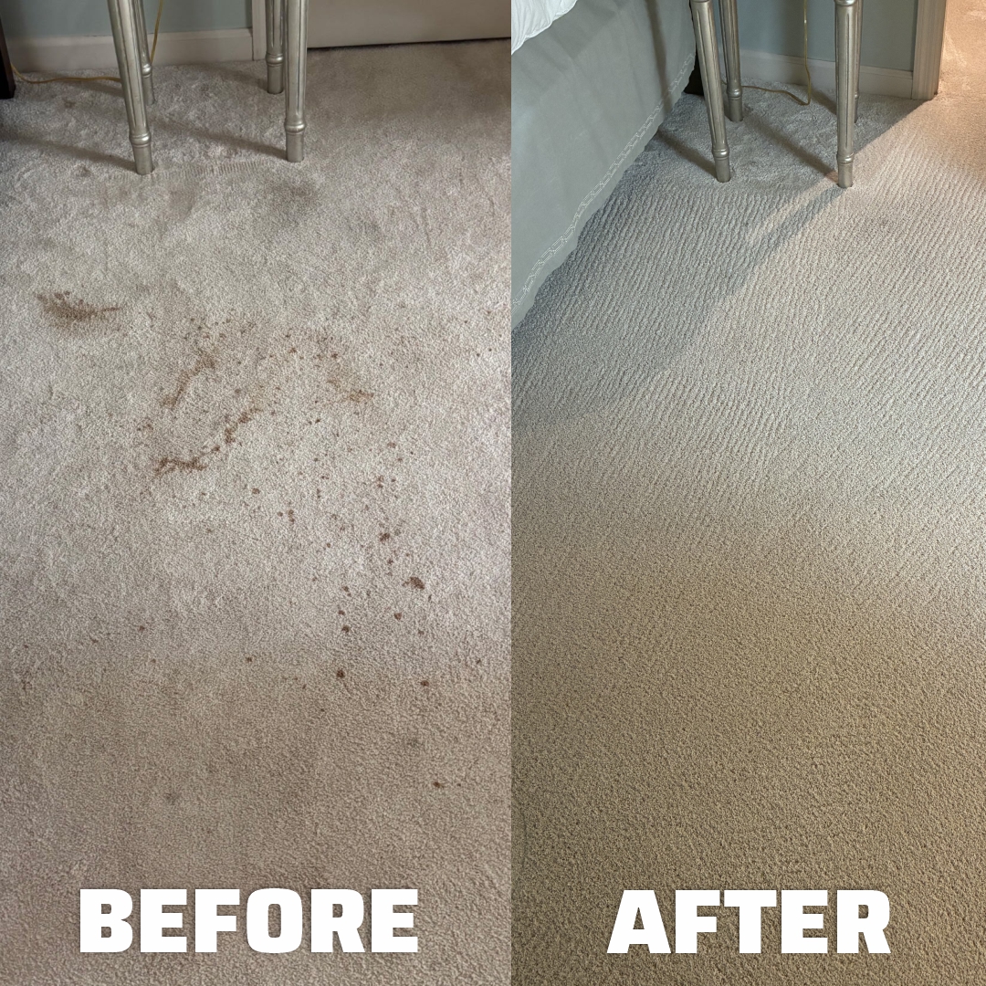 before after coffee spill